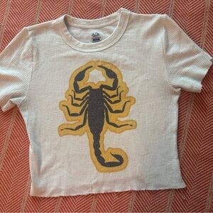 Hellbound Scorpion Waffle Knit Tee